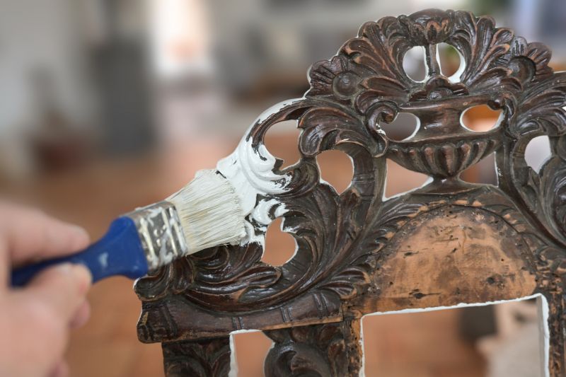 Vintage Furniture with Floral Paintings