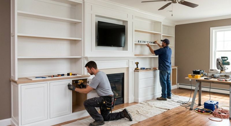 Mudroom Shelving Installation in Alexandria, VA